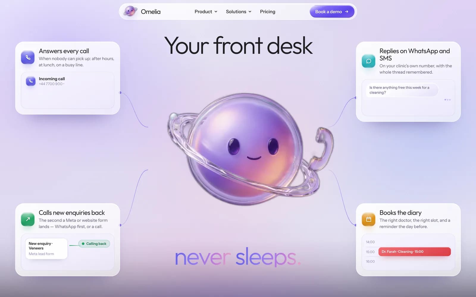 Omelia website